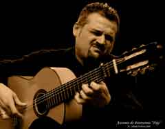 antonio de patrocinio hijo, guitarrista de flamenco de cordoba