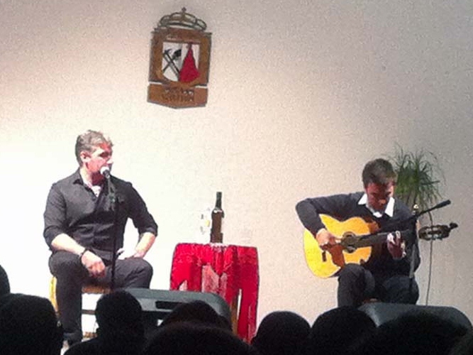 Final del concurso nacional de cante de las minas de peñarroya