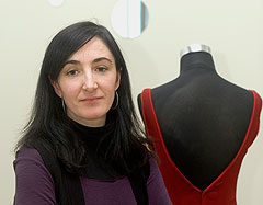 Lola Díaz, diseñadora de moda flamenca de Córdoba