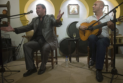 'El Troya y Juan Ramón Cisneros en el Rincón del Cante