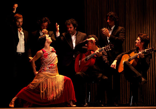 'Rosa, Metal y Ceniza, espectáculo de la bailaora cordobesa Olga Pericet en la Bienal de Flamenco de Sevilla 2012. Foto: Antonio Acedo.