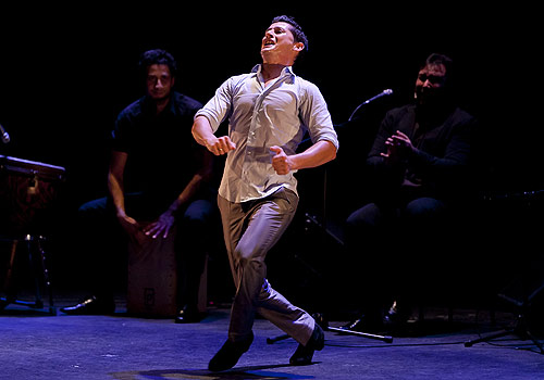Rafael Campallo, en los 'Jueves Flamencos' de Cajasol.