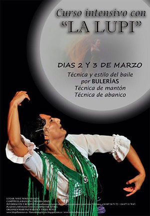 Curso de La Lupi en Córdoba.