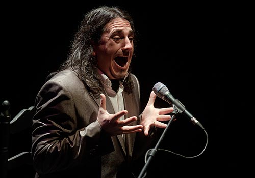 El cantaor Antonio Mejías será uno de los artistas invitados a la II Noche Blanca de Montilla Foto: Toni Blanco.
