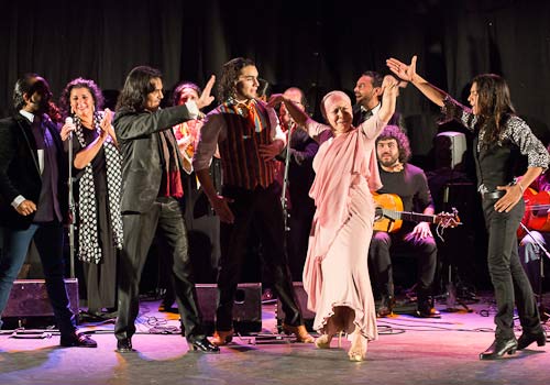 Homenaje a Carmelilla Montoya en Sevilla. Foto: Adam Newby.