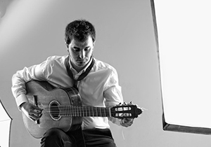 Luis Víctor Pérez, guitarrista flamenco.