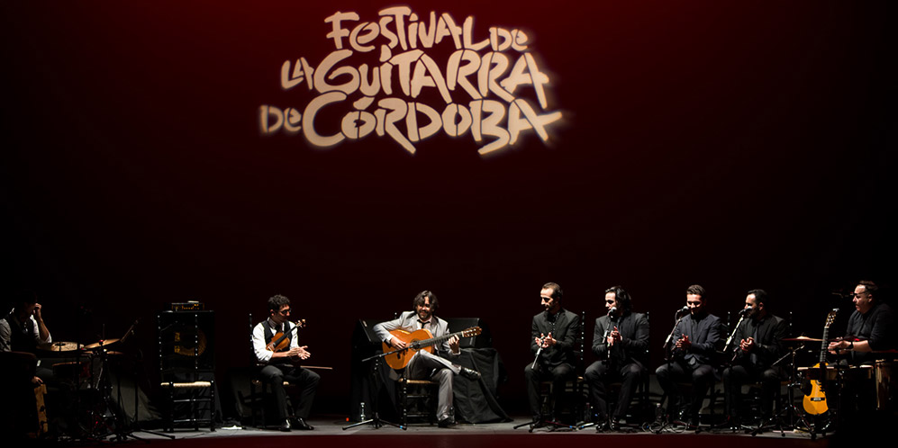 Daniel Casares presentó su disco 'Picassares' en el Festival de la Guitarra de Córdoba 2016. Foto: Miguel Valverde. 