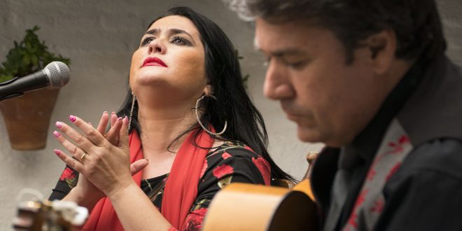 Anabel Álvarez Castillo y Luis Calderito. Posada del Potro - Centro Flamenco Fosforito.