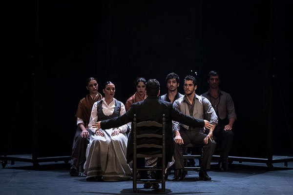 '...Aquel Silverio'. Ballet Flamenco de Andalucía en Gran Teatro de Córdoba. Foto: M. Valverde.