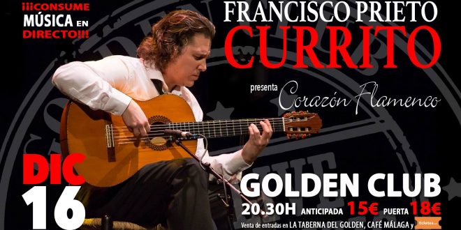 golden club currito guitarra flamenca