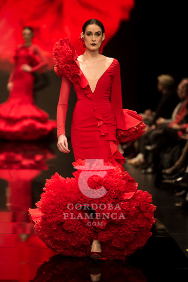 Simof 2108 - José Galvañ - Trajes de Flamenca - Moda Flamenca