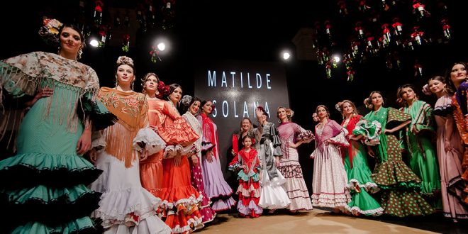 Pasarela Flamenca de Jerez 2018 - Matilde Solana - Trajes de Flamenca 2018 - Moda Flamenca 2018