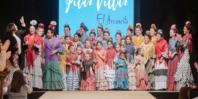 Pasarela Flamenca de Jerez 2018 - Pilar Villar . El Arconcito - Trajes de flamenca - Moda Flamenca