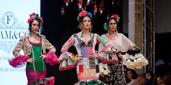 Pasarela Flamenca de Jerez 2018 - Violeta Monís - Trajes de Flamenca - Moda Flamenca 2018