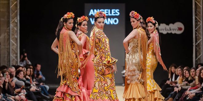 Pasarela Flamenca de Jerez 2018 - Tendencias en Moda flamenca - Trajes de Flamenca - Ángeles Verano
