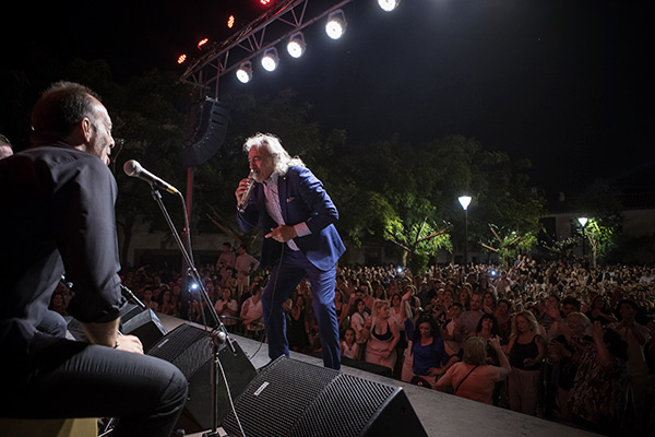 Capullo de Jerez, en Plaza de San Agustín. Foto: Miguel Valverde. - Noche Blanca del Flamenco 2018