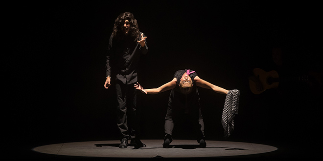 Espectáculo 'Sombras' de Sara Baras en el Gran Teatro Córdoba. Foto: M. Valverde. 