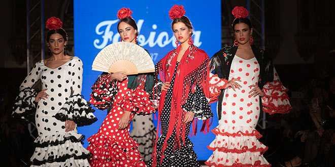 eficacia Moler estilo We love flamenco 2019. Fabiola | Moda Flamenca