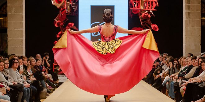 Pasarela Flamenca de Jerez 2019. Chari García. Moda Flamenca