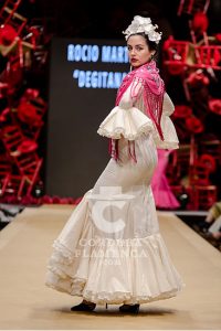 Pasarela Flamenca de Jerez 2019. Rocío Martín 'Degitana'. Moda Flamenca