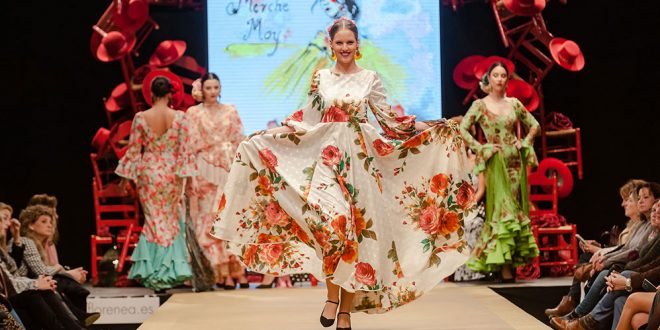Pasarela Flamenca de Jerez 2019. Merche Moy. Moda Flamenca