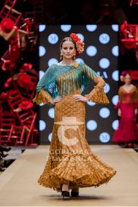 Pasarela Flamenca Jerez 2019. Micaela Villa. Moda Flamenca