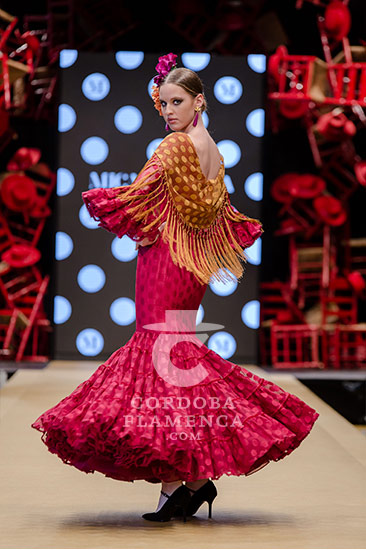 tema Evaluable Hacer Pasarela Flamenca de Jerez 2019. Micaela Villa | Moda Flamenca