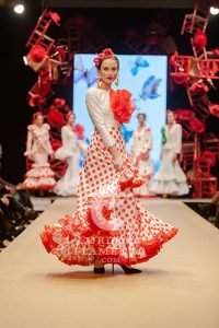 Pasarela Flamenca de Jerez 2019. Rocío Segovia. Moda Flamenca