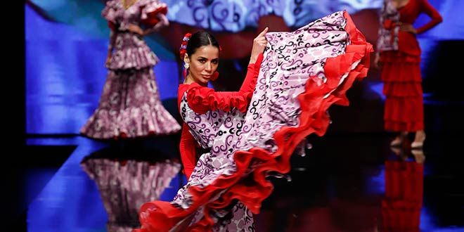 Simof 2019. Adelina Infante. Moda Flamenca