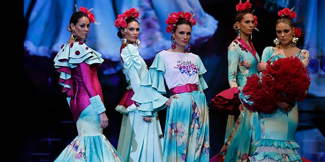 Simof 2019. Javier García. Moda Flamenca