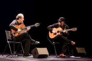 Gerardo Núñez & Ulf Wakenius. Festival de la Guitarra de Córdoba 2019. Foto: M. Valverde.