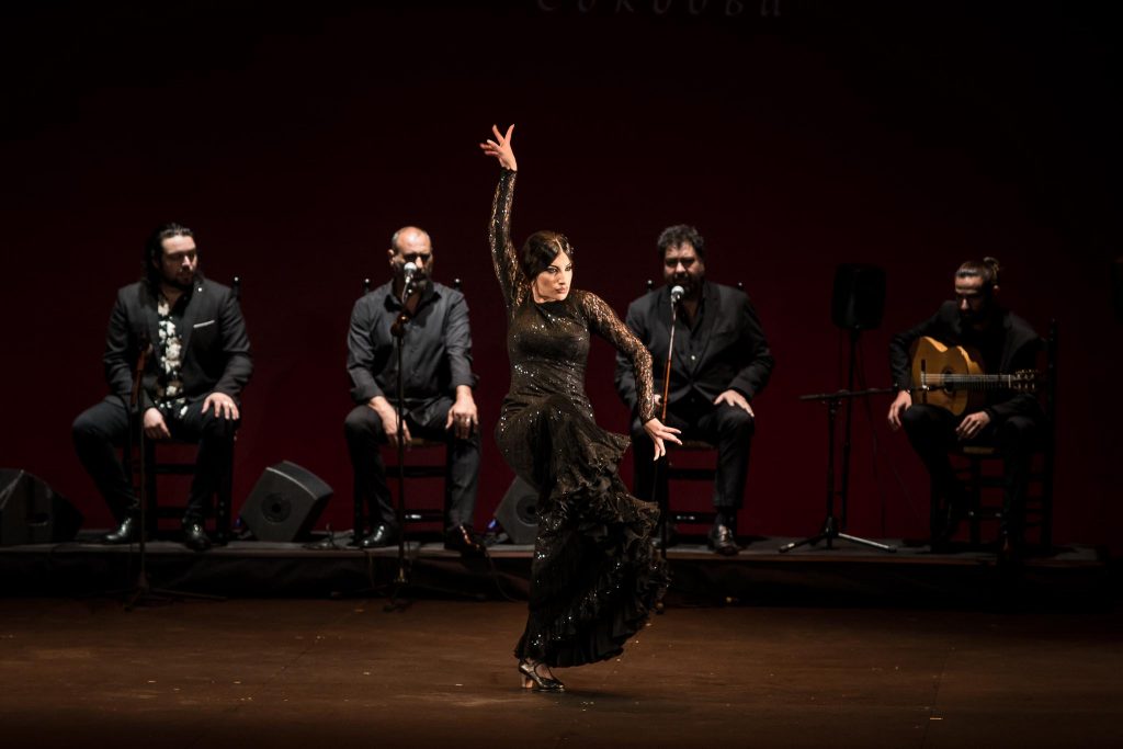 La bailaora Águeda Saavedra, en la final del Concurso Nacional de Arte Flamenco de Córdoba 2019. Foto: M. Valverde.