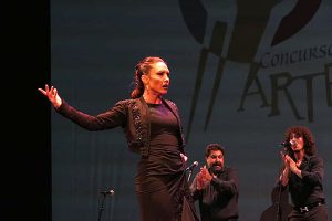 Fase preliminar de la modalidad de Baile del Concurso Nacional de Arte Flamenco de Córdoba. Foto: A. Higuera.