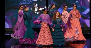 Nueva colección de trajes de flamenca de Sara de Benítez en Simof 2020. Fotos: Chema Soler.