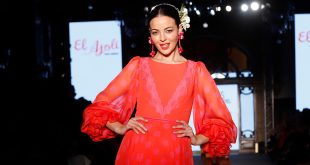 Nueva colección de trajes de flamenca de El Ajolí en We love Flamenco 2020. Foto: Chema Soler.