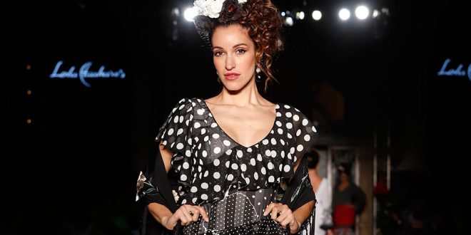 Nueva colección de moda flamenca de Lola Azahares en We love Flamenco 2020. Foto: Chema Soler.
