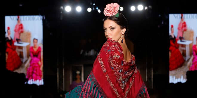 Nueva colección de trajes de flamenca de Notelodigo en We love Flamenco. Foto: Chema Soler.