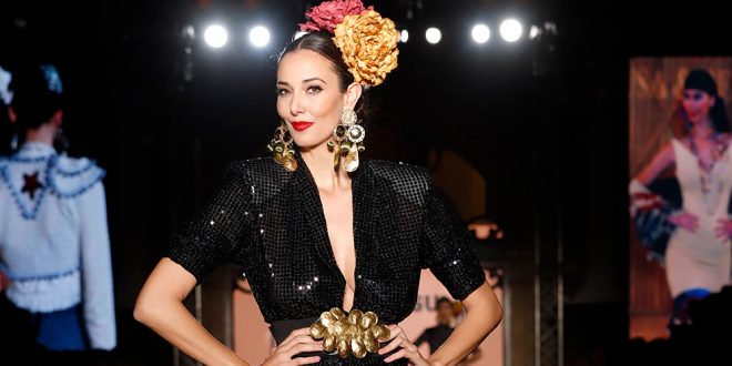 Nueva colección de trajes de flamenca de Pitusa Gasul en We love flamenco 2020. Fotos: Chema Soler.