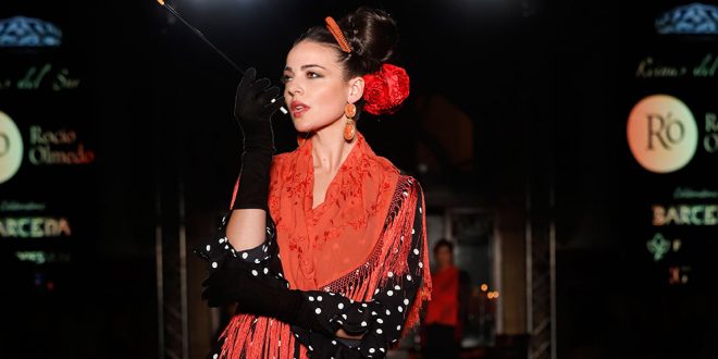 Nueva colección de la diseñadora Rocío Olmedo en We love flamenco 2020. Fotos: Chema Soler.