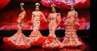Nueva colección de trajes de flamenca de Carmen Raimundo en Simof 2020. Foto: Chema Soler.
