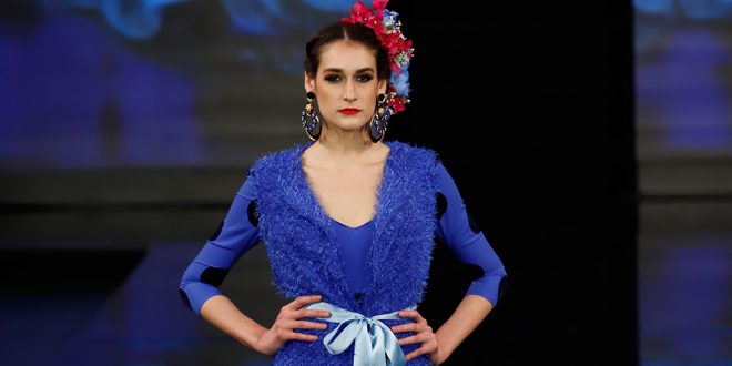 Nueva colección de trajes de flamenca de Carmen Vega en Simof 2020. Foto: Chema Soler.