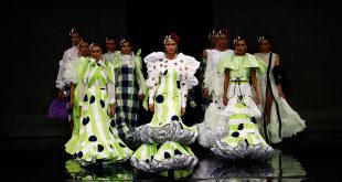 Nueva colección de trajes de flamenca de José Raposo en Simof 2020. Foto: Chema Soler.
