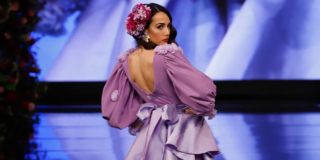 Nueva colección de trajes de flamenca de María Ramírez Flamenca en Simof 2020. Foto: Chema Soler.