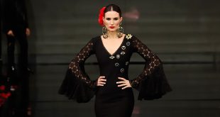 Nueva colección de trajes de flamenca de Pilar Rubio en Simof 2020. Foto: Chema Soler.