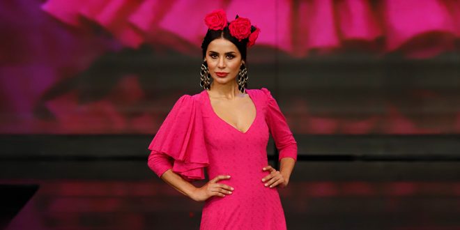 Nueva colección de trajes de flamenca de Sonibel en Simof 2020. Foto: Chema Soler.