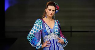 Nueva colección de trajes de flamenca de Teressa Ninú en Simof 2020. Foto: Chema Soler.