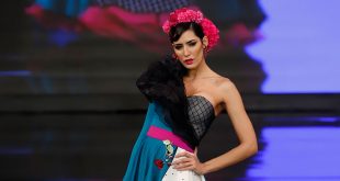 Nueva colección de trajes de flamenca de Verónica de la Vega en Simof 2020. Foto: Chema Soler.