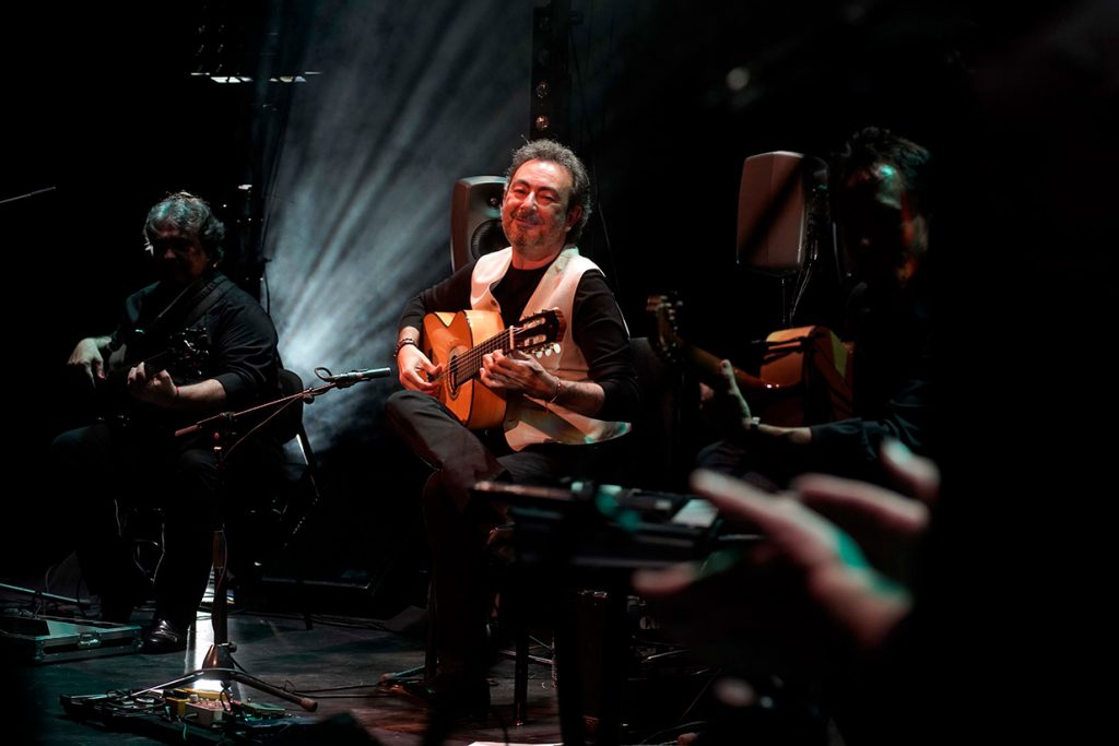 El guitarrista José Antonio Rodríguez en la presentación de su espectáculo 'McCadden Place'. Foto: Festival de la Guitarra.