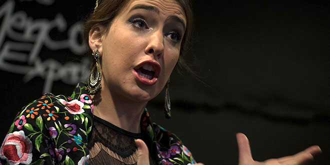 La cantaora Belén Vega será una de las artistas participantes en la programación del Centro Flamenco Fosforito. Foto: Toni Blanco.