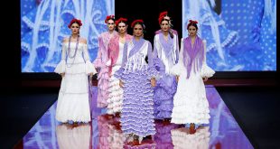 Simof 2022. Pilar Vera. Moda flamenca y complementos. Trajes de flamenca.